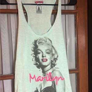 Mint Marilyn Graphic Tank Top